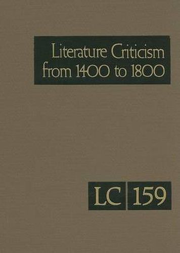 Cover image for Literature Criticism from 1400 to 1800