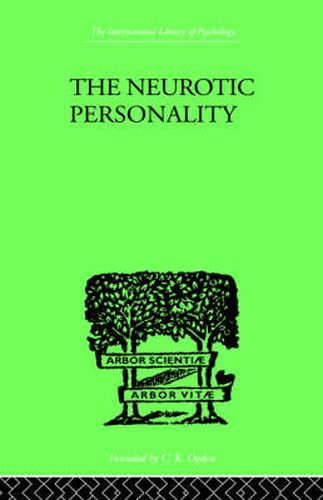 Cover image for The Neurotic Personality