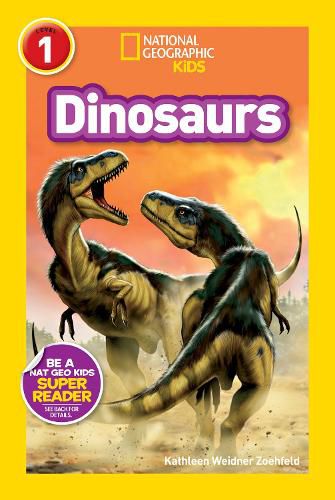 Cover image for National Geographic Readers: Dinosaurs