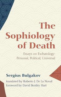 Cover image for The Sophiology of Death