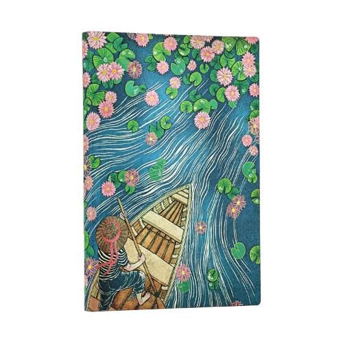 Cover image for Lotus River (Living with Yuko) Mini Lined Softcover Journal (Elastic Band Closure)