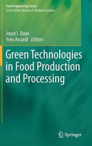 Cover image for Green Technologies in Food Production and Processing