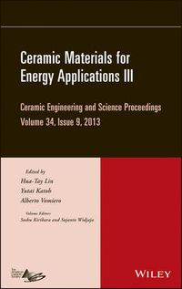 Cover image for Ceramic Materials for Energy Applications III, Volume 34, Issue 9