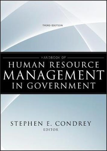 Cover image for Handbook of Human Resource Management in Government