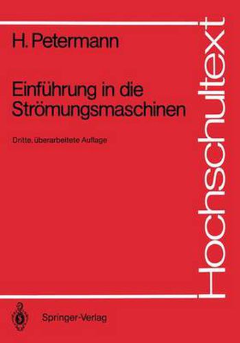 Cover image for Einfuhrung in die Stroemungsmaschinen