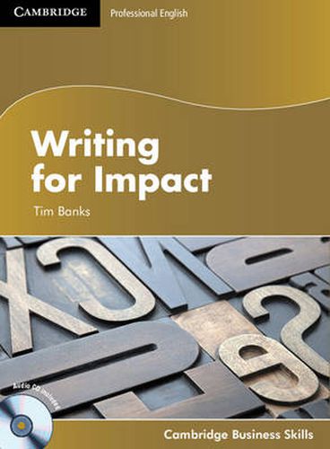 Cover image for Writing for Impact Student's Book with Audio CD