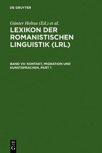 Cover image for Kontakt, Migration Und Kunstsprachen: Kontrastivitat, Klassifikation Und Typologie