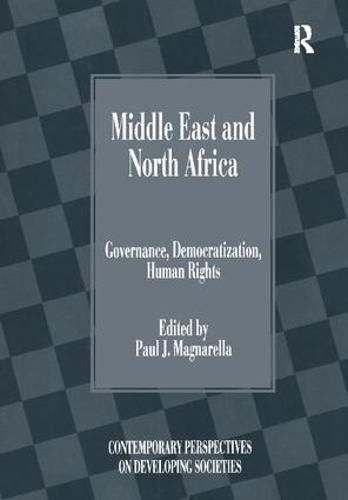 Cover image for Middle East and North Africa: Governance, Democratization, Human Rights