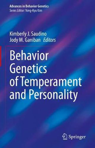 Cover image for Behavior Genetics of Temperament and Personality