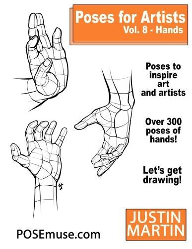 Cover image for Poses for Artists Volume 8 Hands