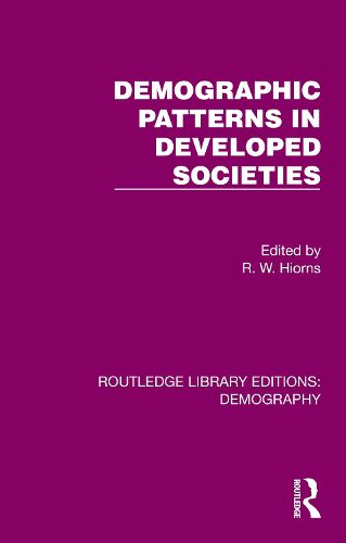 Cover image for Demographic Patterns in Developed Societies