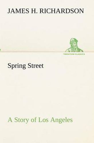 Cover image for Spring Street A Story of Los Angeles