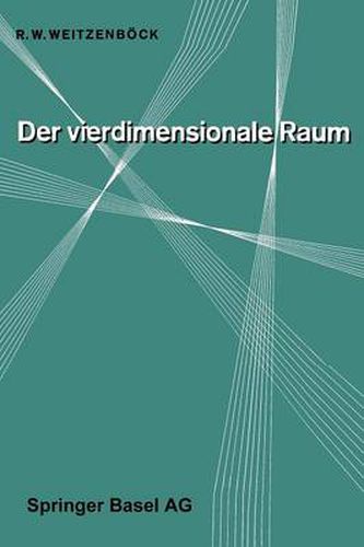 Cover image for Der Vierdimensionale Raum