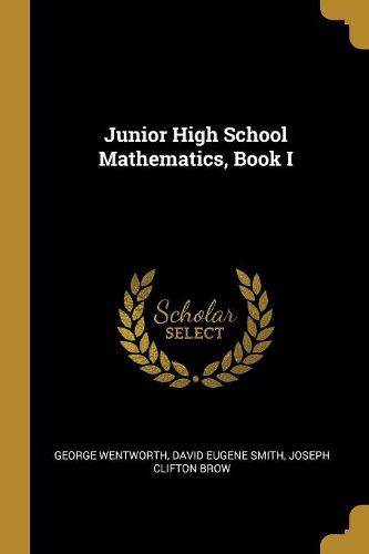 Cover image for Junior High School Mathematics, Book I