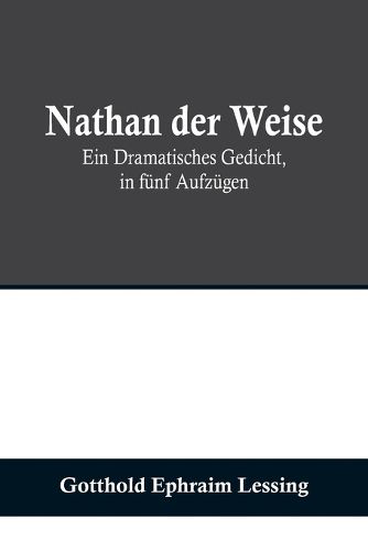 Cover image for Nathan der Weise