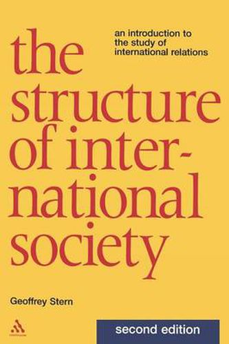 Cover image for Structure of International Society