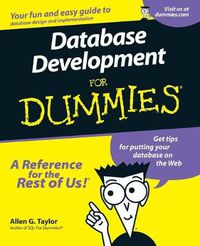 Cover image for Database Development For Dummies