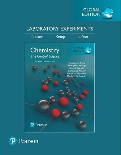 Cover image for Laboratory Experiments for Chemistry: The Central Science in SI Units, Global Edition
