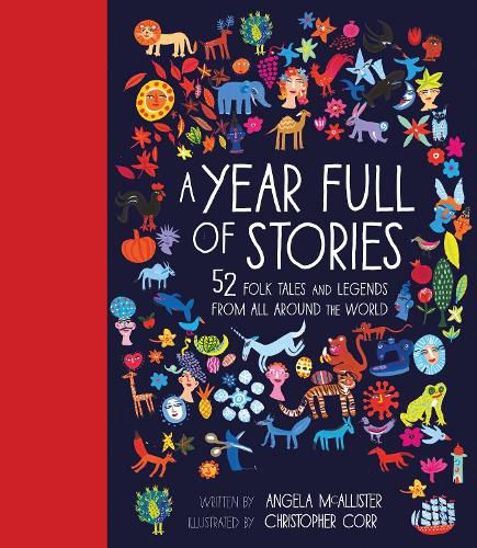 Cover image for A Year Full of Stories: 52 Classic Stories from All Around the World