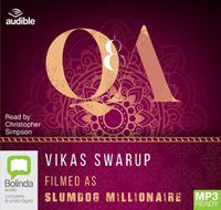 Cover image for Q & A: (filmed as Slumdog Millionaire)