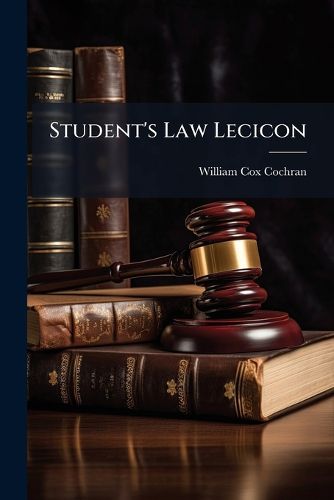 Cover image for Student's Law Lecicon