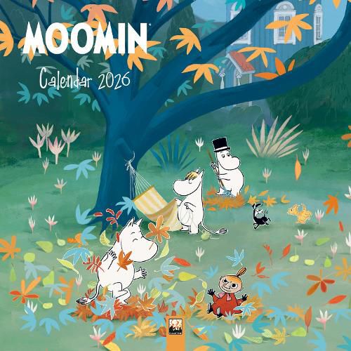 Cover image for Moomin Wall Calendar 2026 (Art Calendar)