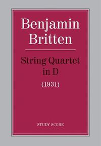 Cover image for String Quartet in D