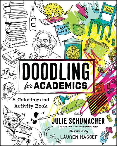Cover image for Doodling for Academics: A Coloring and Activity Book