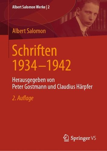 Cover image for Schriften 1934 - 1942