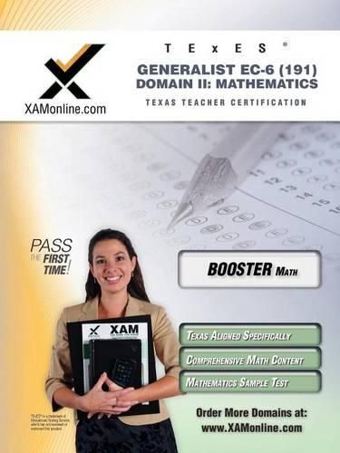 Cover image for TExES Generalist Ec-6 191 Mathematics Boost Edition