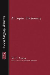 Cover image for A Coptic Dictionary