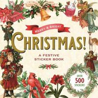 Cover image for Merry & Bright Christmas Sticker Book