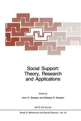 Social Support: Theory, Research and Applications