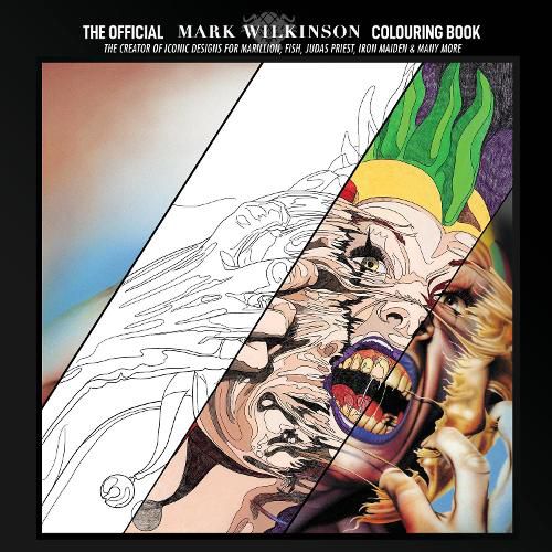 Cover image for The Official Mark Wilkinson Colouring Book