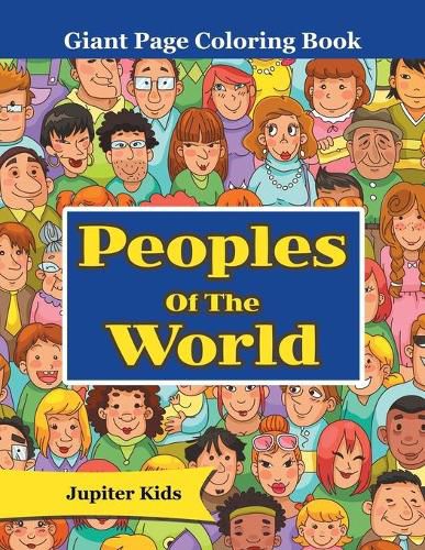 Cover image for Peoples Of The World: Giant Page Coloring Book