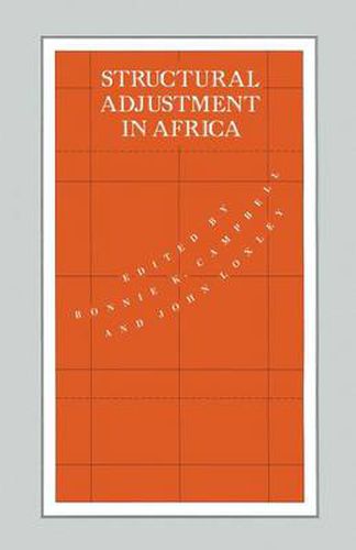 Cover image for Structural Adjustment in Africa