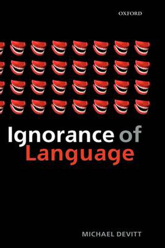 Cover image for Ignorance of Language