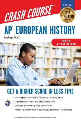 Cover image for Ap(r) European History Crash Course, Book + Online: Get a Higher Score in Less Time