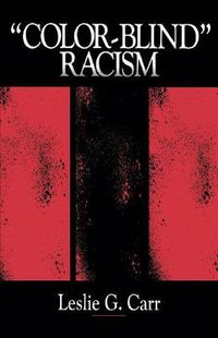 Cover image for Colorblind Racism