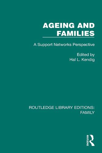 Cover image for Ageing and Families