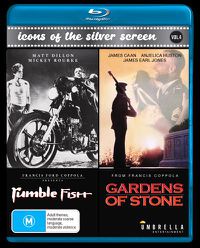 Cover image for Rumble Fish / Gardens Of Stone | Icons Of The Silver Screen Vol. 4