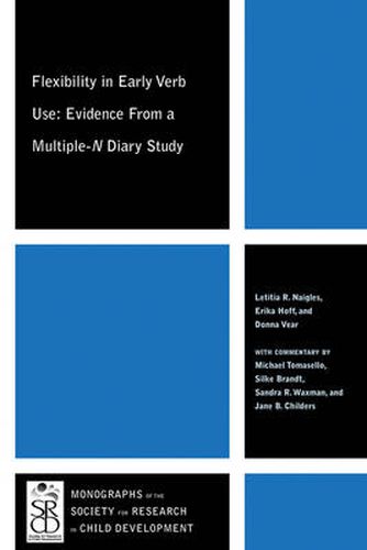 Cover image for Flexibility in Early Verb Use: Evidence from a Multiple-N Diary Study