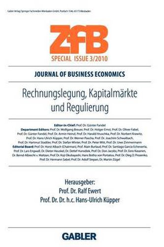 Cover image for Rechnungslegung, Kapitalmarkte und Regulierung