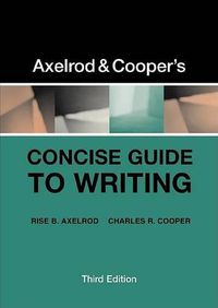 Cover image for Axelrod & Cooper's Concise Guide to Writing