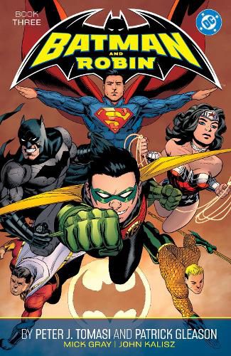 Cover image for Batman and Robin by Peter J. Tomasi and Patrick Gleason Book Three