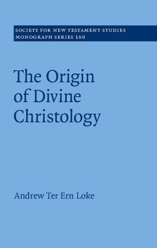 Cover image for The Origin of Divine Christology