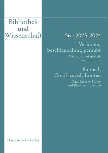 Cover image for Bibliothek Und Wissenschaft 56 (2023-2024)