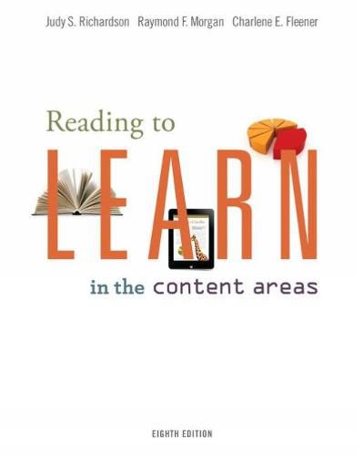 Cover image for Reading to Learn in the Content Areas