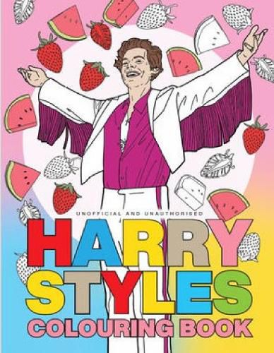 Cover image for Harry Styles Colouring Book