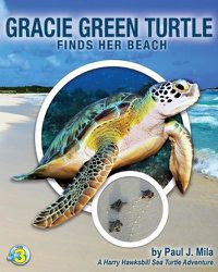 Cover image for Gracie Green Turtle Finds Her Beach: A Harry Hawksbill Sea Turtle Adventure